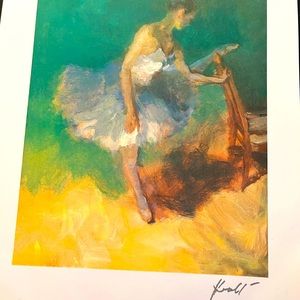 8 1/2 “x 7” Seriolithograph